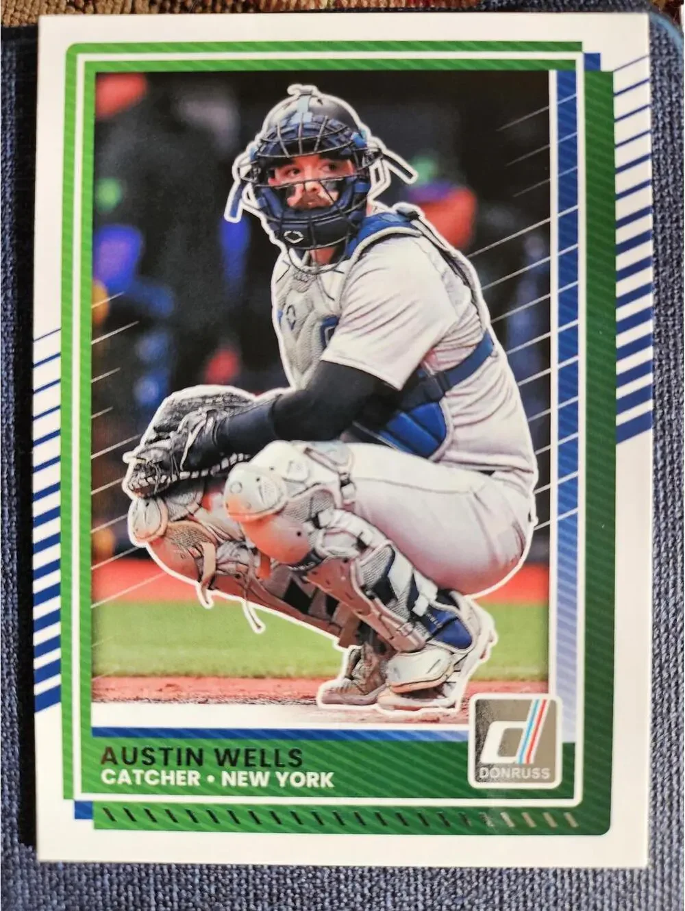 2025 Panini Donruss baseball - Austin Wells #35- NY Yankees - RAW Mint